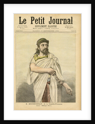 M. Mounet-Sully in Oedipus Rex at the Comédie-Française by French School