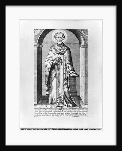 Saint John Chrysostome, 17th century by P. Mariette