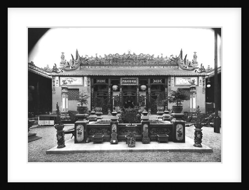The Chinese Pavilion at the Universal Exhibition of 1889 in Paris by Adolphe Giraudon