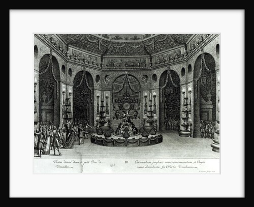 Feast given in the little grounds in Versailles, 1678 by Jean Lepautre
