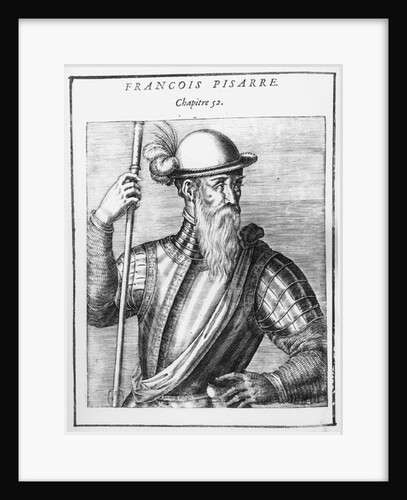 Francisco Pizarro by French School