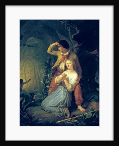 Paul and Virginie by French School