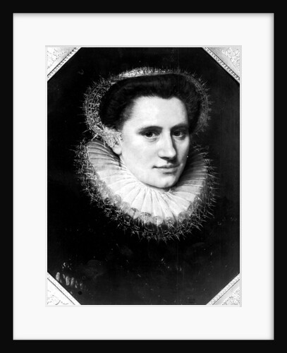 Portrait of a woman by Adriaen Thomasz Key