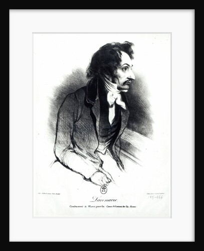 Pierre Francois Lacenaire, sentenced by the Cour d'Assises de la Seine by French School