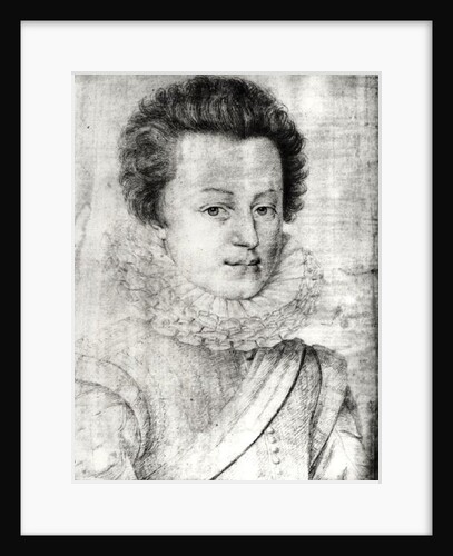 Portrait of Cesar de Bourbon, Duke de Vendome by or Dumoustier Daniel Dumonstier