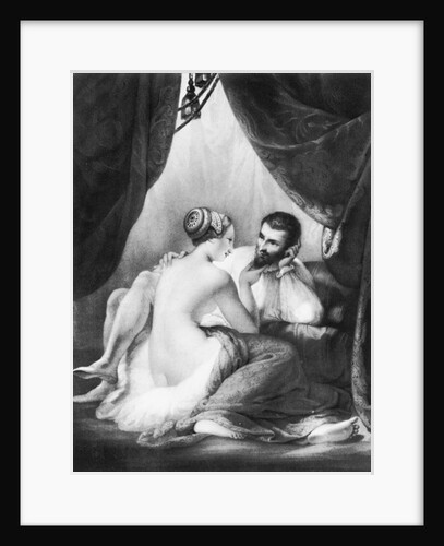 Henri IV, King of France and his Mistress Gabrielle d'Estrees by French School