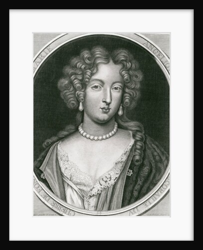 Portrait of Marie Angelique de Scoraille, duchesse de Fontanges by Pierre Mignard
