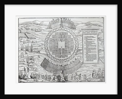Foundation of Hochelaga by Italian School