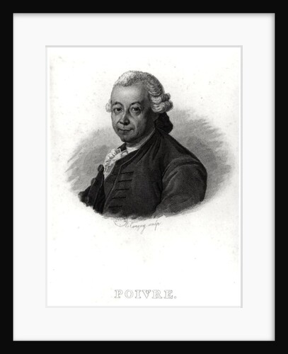 Portrait of Pierre Poivre by French School