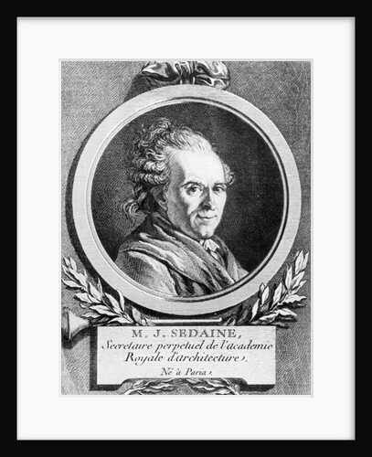 Portrait of Michel-Jean Sedaine by Jacques Louis David