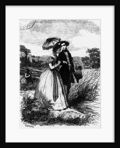 Felix de Vandenesse and Madame de Mortsauf by Pierre Gustave Eugene Staal