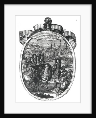 Entry of King Louis XIV in Strasbourg, 25th October 1681 by French School