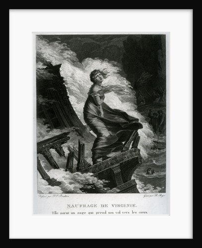 Shipwreck of Virginie by Pierre-Paul Prud'hon