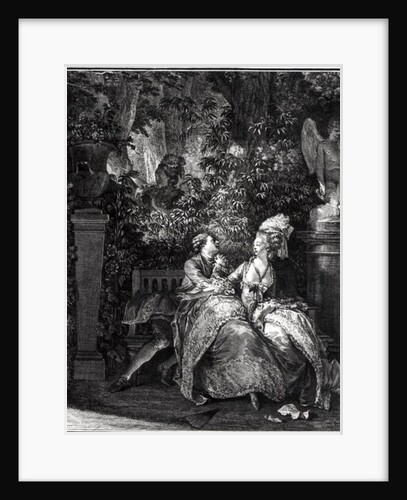 Yes or No? 1781 by Jean Michel the Younger (after) Moreau