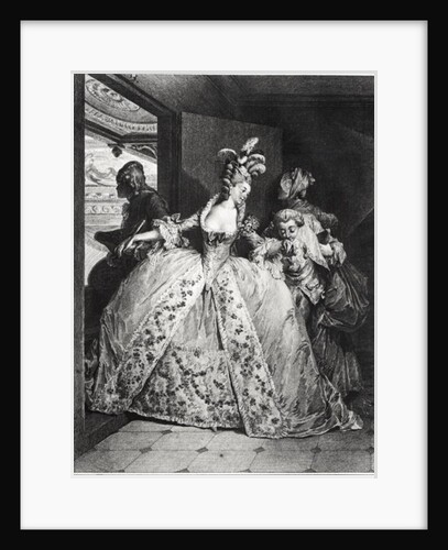 The Farewells, 1777 by Jean Michel the Younger Moreau