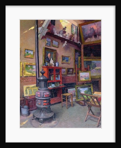 The Studio 50, rue Saint-Didier by Jules Ernest Renoux