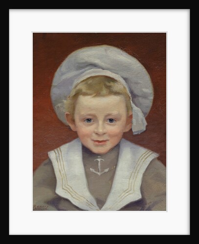 Portrait of Marcel in a Sailor Suit, February 1901 by Jules Ernest Renoux