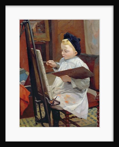 Marcel Renoux Painting by Jules Ernest Renoux