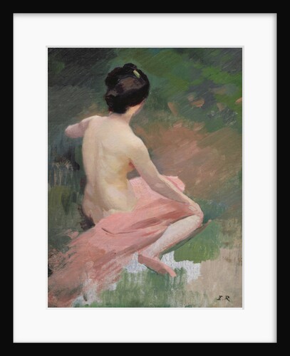 Female Nude by Jules Ernest Renoux