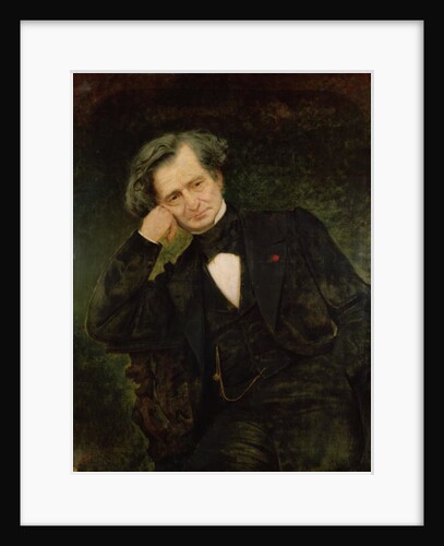 Portrait of Hector Berlioz by Achille Peretti