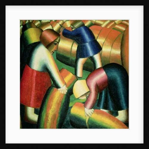 Taking in the Rye, 1912 by Kazimir Severinovich Malevich