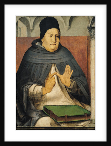 Portrait of St. Thomas Aquinas, c.1475 by Joos van Gent (fl.1460-75)
