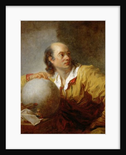 Joseph-Jerome Lefrancois Lalande by Jean-Honore Fragonard