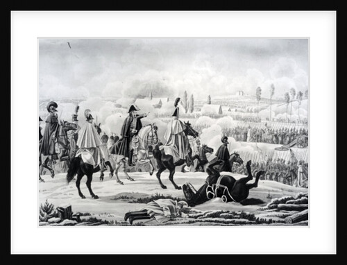 The Battle of Brienne, 1st February 1814 by German School