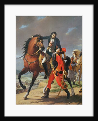 The Death of General Desaix at the Battle of Marengo, 14th June 1800 by Jean-Baptiste Regnault