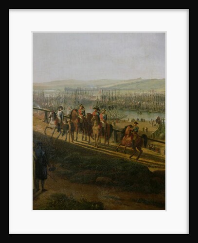 Napoleon Bonaparte Visiting the Camp at Boulogne in July 1804 by Jean-Francois Hue