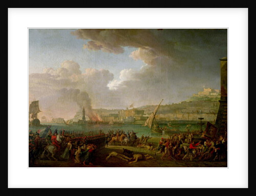 The French Army Entering Naples Under the Command of General Championnet 21st January 1799, 1799 by Jean Jacques Francois Taurel