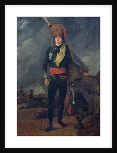 Lieutenant of the 8th Hussars by French School