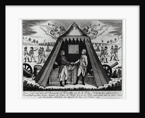 The Treaty of Campo Formio, 18th October 1797 by French School