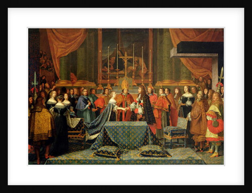 Celebration of the Marriage of Louis XIV and Maria Theresa of Austria, 9th June 1660 by Jacques Laumosnier