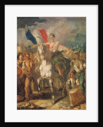 Study for 'Liberty', 1830 by Louis Boulanger