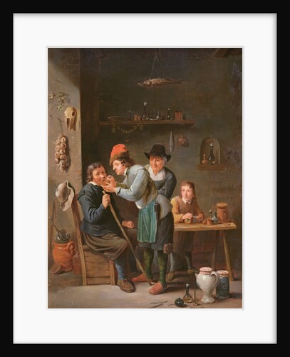 The Tooth Extractor by David the Younger (school of) Teniers