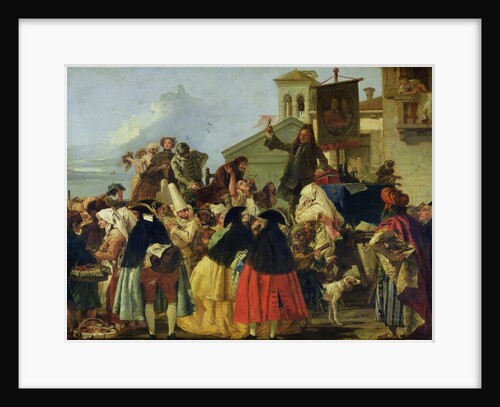 The Tooth Extractor, c.1754 by Giandomenico Tiepolo