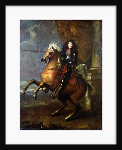 Equestrian Portrait of Louis XIV c.1668 by Charles Le Brun