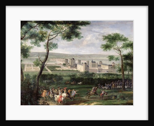 View of the Chateau de Vincennes, c.1665 by Adam Frans van der Meulen