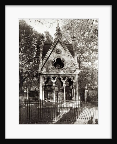 The Tomb of Abelard and Heloise, built in 1817 by Alexandre Marie Lenoir