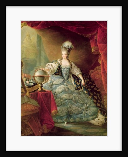 Portrait of Marie Antoinette Queen of France, 1775 by Jean-Baptiste Andre Gautier D'Agoty