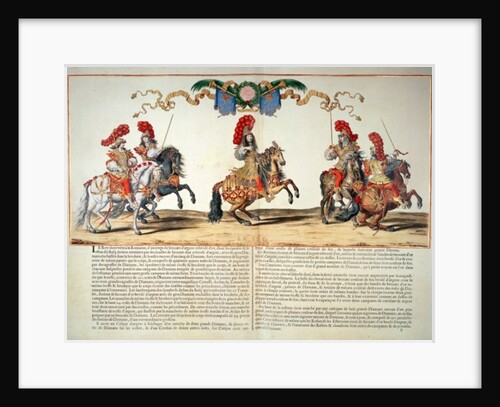 Carousel Performed by Louis XIV in Front of the Tuileries, 5th June 1662 by French School