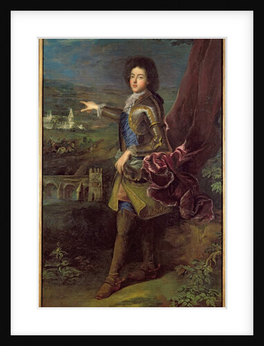 Portrait of Louis Auguste de Bourbon Duke of Maine by Francois de Troy