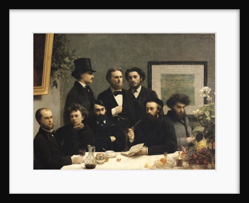 A Corner of the Table, 1872 by Ignace Henri Jean Fantin-Latour