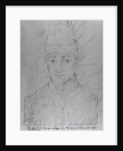 Ms 266 f.37 Portrait of Humphrey of England Duke of Gloucester by Flemish School