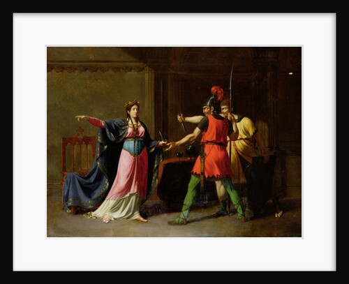 Fredegunde Arming the Assassins of Sigebert by Emmanuel Wallet