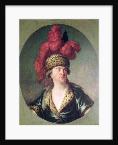 The Actor Lekain in the Role of Genghis Khan, in the Opera 'L'Orphelin de Chine' by Voltaire, 1769 by Simon Bernard Le Noir