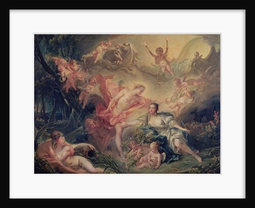 Apollo Revealing his Divinity to the Shepherdess Isse, 1750 by Francois Boucher