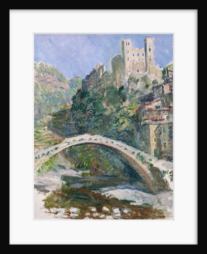 The Castle of Dolceacqua, 1884 by Claude Monet