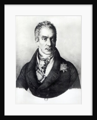 Klemens Wenzel Nepomuk Lothar Prince of Metternich-Winneburg by French School